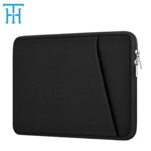 Neoprene laptop sleeve with front pocket