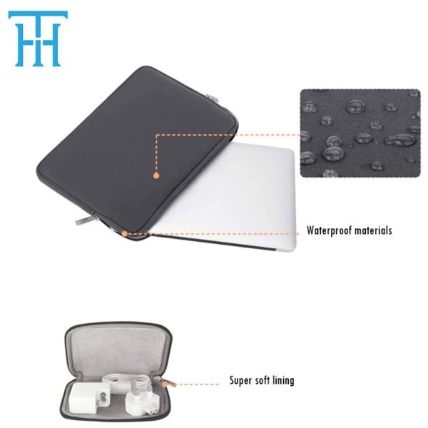 Neoprene laptop bag and charger bag - Image 7