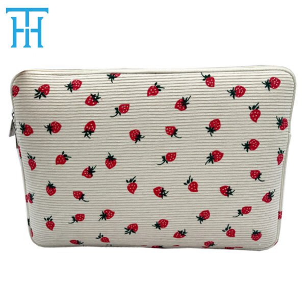 13" neoprene corduroy laptop sleeve