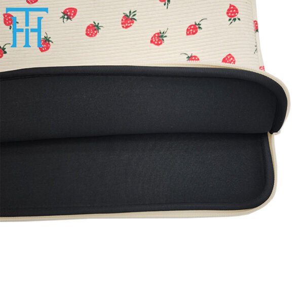 13" neoprene corduroy laptop sleeve