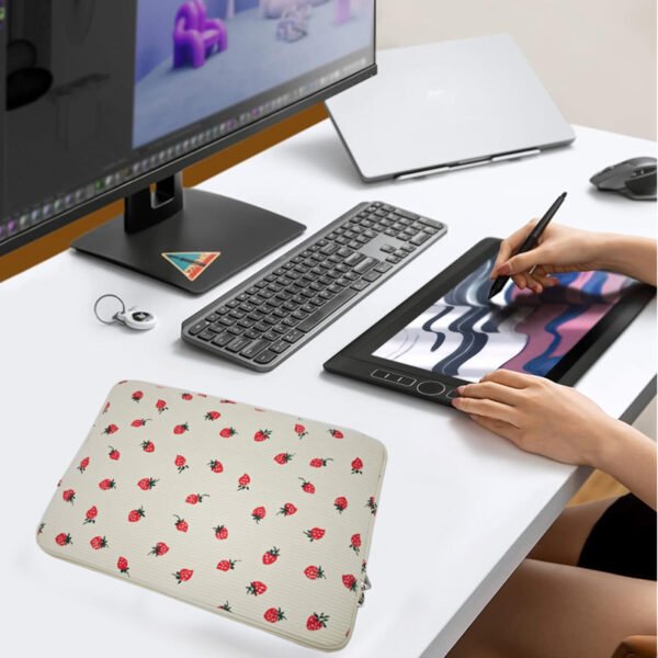 13" neoprene corduroy laptop sleeve