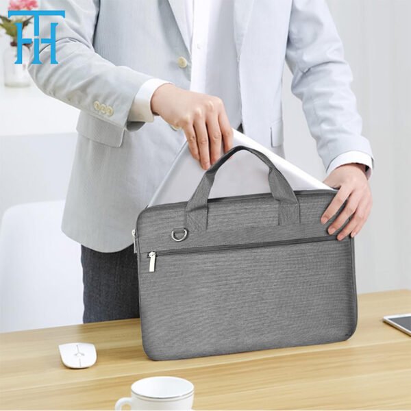 oxford laptop bag with shoulder straps